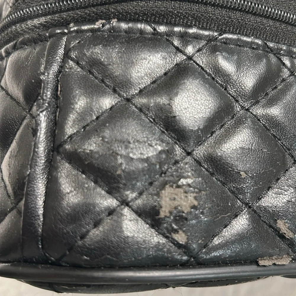 T3 branded quilted